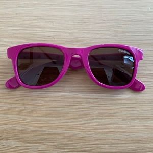 Carrera “Wayfarer” style purple sunglasses